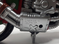 2002 Playmates Mirage Studios TMNT Teenage Mutant Ninja Turtles Motor Cycle Plastic 8 1/2" Long Toy Vehicle