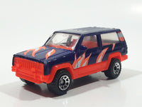 1994 Matchbox Jeep Cherokee Purple Die Cast Toy Car Vehicle