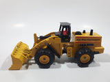 Vintage Majorette 82 Performant Front End Loader 1/56 Scale Yellow Die Cast Toy Road Construction Vehicle