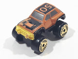 1989 Galoob Micro Machines Renault 5 Turbo #50 Orange Miniature Die Cast Toy Car Vehicle