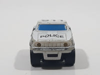 1989 Dan Yang Police 911 White Miniature Die Cast Toy Car Vehicle