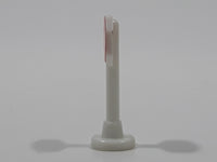 Galoob Micro Machines White Stop Sign 1 1/8" Tall
