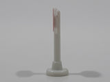 Galoob Micro Machines White Stop Sign 1 1/8" Tall