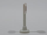 Galoob Micro Machines White Stop Sign 1 1/8" Tall