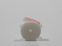 Galoob Micro Machines White Stop Sign 1 1/8" Tall