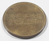 Vintage Famous Players Tech Town Gaming Game Token Metal Coin