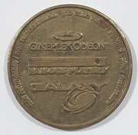 Vintage Famous Players Cineplex Odeon Galaxy No Cash Value Gaming Game Token Metal Coin