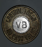 Vintage VB CT 40 No Cash Value Control Token Metal Coin