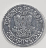 Vintage 1954 TTC Toronto Transit Commission Metal Coin Token
