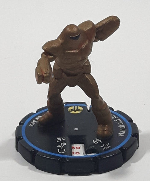 2002 WizKids HeroClix Marvel #008 Mandroid Armor Miniature 1 1/2" Tall Plastic Toy Figure