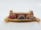 Nobel Hall Three Bears in Bed 3 1/8" x 3 3/8" Vinyl Fridge Magnet