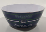 2009 The Memory Company Vancouver Canucks NHL Ice Hockey Team 5 1/2" Diameter Plastic Snack Bowl