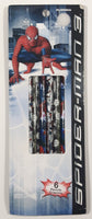 2007 Tri-Coastal Designs Columbia Pictures Marvel Spider-Man 3 Movie Pack of 6 Pencil Crayons New in Package