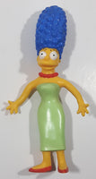 1990 Jesco 20th Century Fox The Simpsons Marge Simpson 6 3/4" Tall Bendable Posable Rubber Toy Figure