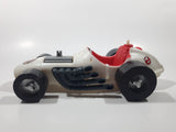 Vintage 1989 Kenner Columbia Pictures Ghostbusters Ecto 500 White Plastic Toy Car Vehicle Missing Parts