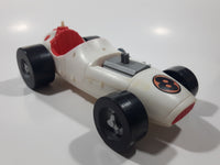 Vintage 1989 Kenner Columbia Pictures Ghostbusters Ecto 500 White Plastic Toy Car Vehicle Missing Parts