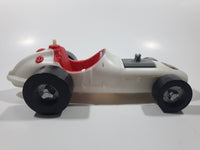 Vintage 1989 Kenner Columbia Pictures Ghostbusters Ecto 500 White Plastic Toy Car Vehicle Missing Parts