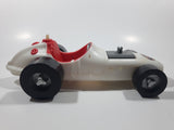 Vintage 1989 Kenner Columbia Pictures Ghostbusters Ecto 500 White Plastic Toy Car Vehicle Missing Parts