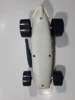 Vintage 1989 Kenner Columbia Pictures Ghostbusters Ecto 500 White Plastic Toy Car Vehicle Missing Parts