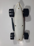 Vintage 1989 Kenner Columbia Pictures Ghostbusters Ecto 500 White Plastic Toy Car Vehicle Missing Parts