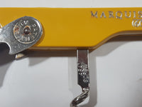 ABA Italy Marquis Wine Cellars Yellow Corkscrew Bottle Opener Bar Multi-Tool Accessory