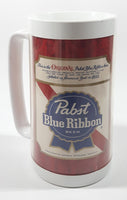 Westbend Thermoserv Pabst Blue Ribbon Beer 6 1/2" Plastic Beer Mug