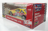 1992 Revell Monogram NASCAR Food Lion Dinner Bell Olds #75 Red and Yellow 1/24 Scale Die Cast Toy Race Car Vehicle New in Box