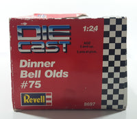 1992 Revell Monogram NASCAR Food Lion Dinner Bell Olds #75 Red and Yellow 1/24 Scale Die Cast Toy Race Car Vehicle New in Box