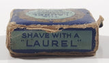 Vintage The Laurel Ladies Boudoir Safety Razor Miniature Gold Tone Metal Shaving Razor with Box