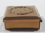 Vintage The Laurel Ladies Boudoir Safety Razor Miniature Gold Tone Metal Shaving Razor with Box