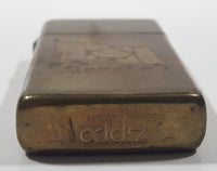 Zippo Engraved Canada Flag Solid Brass Lighter