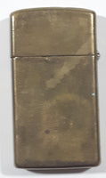 Zippo Engraved Canada Flag Solid Brass Lighter