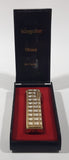 Kingstar Venus M-705 Gold Plated Engraved Butane Lighter with Case