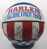 Spalding Harlem Globetrotters Basketball Team Basketball Signed Autographed By Multiple Players