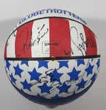 Spalding Harlem Globetrotters Basketball Team Basketball Signed Autographed By Multiple Players