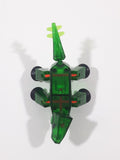 Green Dinosaur 3 3/4" Long Plastic Figure with Suction Cup Hands and Feet