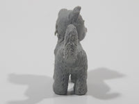 Grey Kitty Cat Kitten 1 1/4" Long Toy Animal Figure