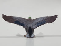 Mallard Duck with Wings Spread 3 1/2" Wide Toy Bird Figure