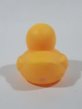 Yellow Rubber Duck 2 3/4" Long Toy Figure No Plug