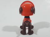 Nickelodeon Paw Patrol Zuma Sea Patrol Brown Dog Orange Outfit 2 1/2" Tall Plastic Toy Action Figure