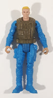 Special Forces Soldier Blue 4 1/4" Tall Toy Action Figure