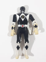 1993 Bandai Mighty Morphin' Power Rangers Flip Head Zack Taylor Black Costume 5 1/4" Tall Toy Action Figure