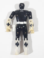 1993 Bandai Mighty Morphin' Power Rangers Flip Head Zack Taylor Black Costume 5 1/4" Tall Toy Action Figure