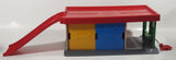 IKEA Lillabo Plastic and Wood Parking Garage Play Set with Vehicles