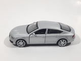 MSZ Audi A7 Silver 1:43 Scale Pull Back Die Cast Toy Car Vehicle with Opening Doors