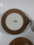 Vintage Japanese Clay Teapot And Saucer Set