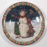 CIC Certified International Corporation Susan Winget Snowman 8" Collector Plate