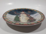 CIC Certified International Corporation Susan Winget Snowman 8" Collector Plate