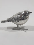 AuldHome Silver Bird Ornament