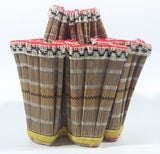 Vintage Bamboo Style Stick Self Folding Hat